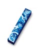 Blue Jazz Wood Mezuzah Case | Mezuzahs | Judaica