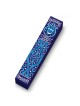 Blue Pomegranate Wood Mezuzah Case | Mezuzahs | Judaica