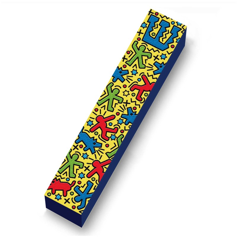 Pop Art "Keith Haring Style" Mezuzah Case | Mezuzahs | Judaica