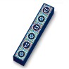 Shema Tiles Wood Mezuzah Case | Mezuzahs | Judaica