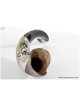 Star of David Silver Yemenite Shofar | Rosh Hashanah | Judaica