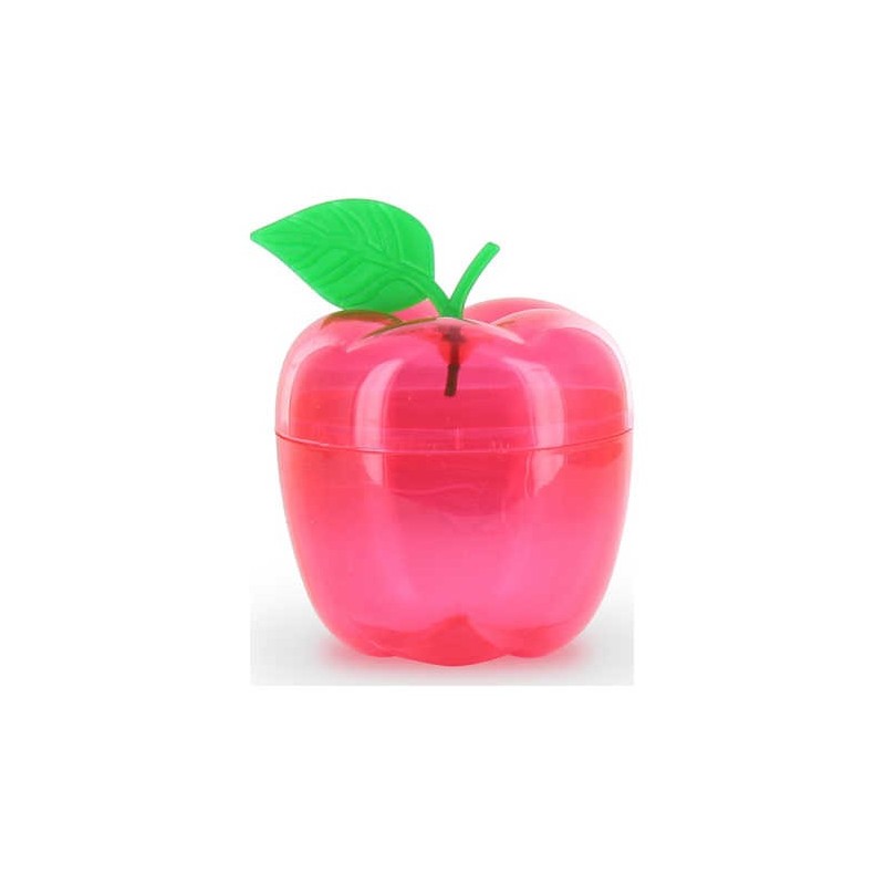 Plastic Red Apple Honey Pot | All Judaica | Judaica