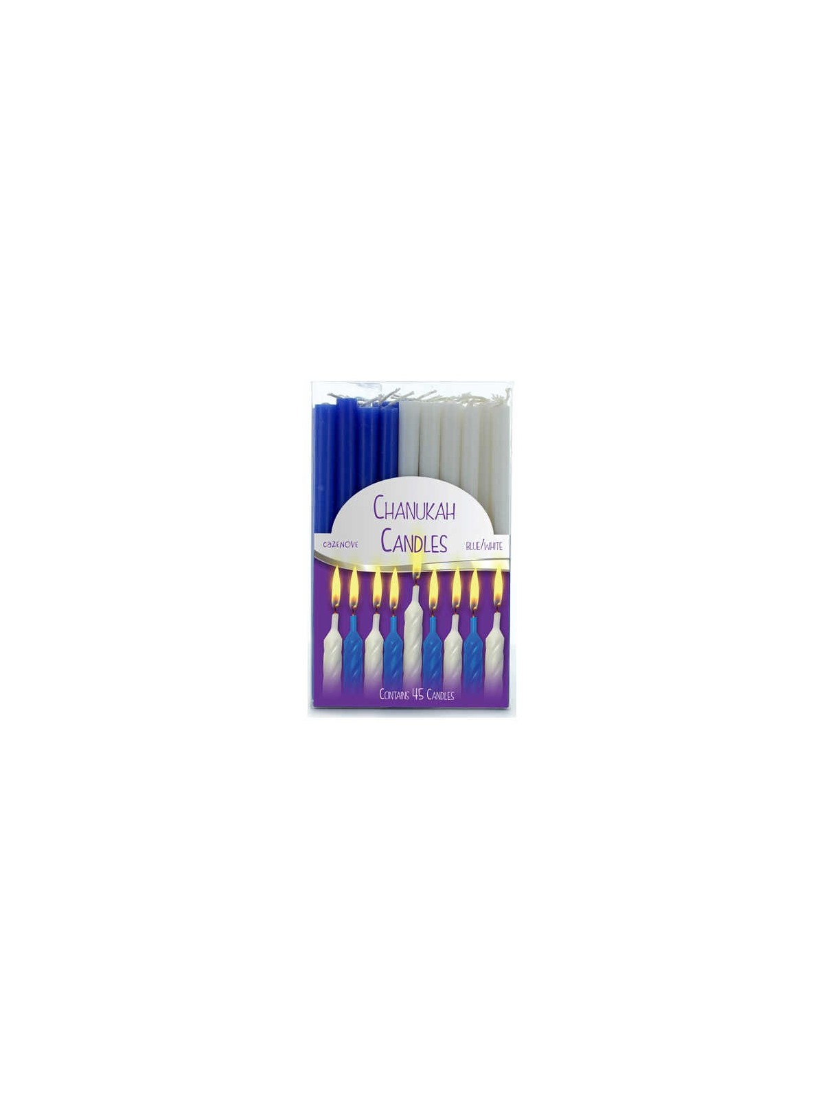 Blue and White Chanukah Candles | Hanukkah | Judaica