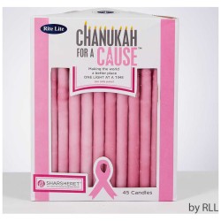 Chanukah For A Cause, Pink Candles for Sharsheret | Hanukkah | Judaica