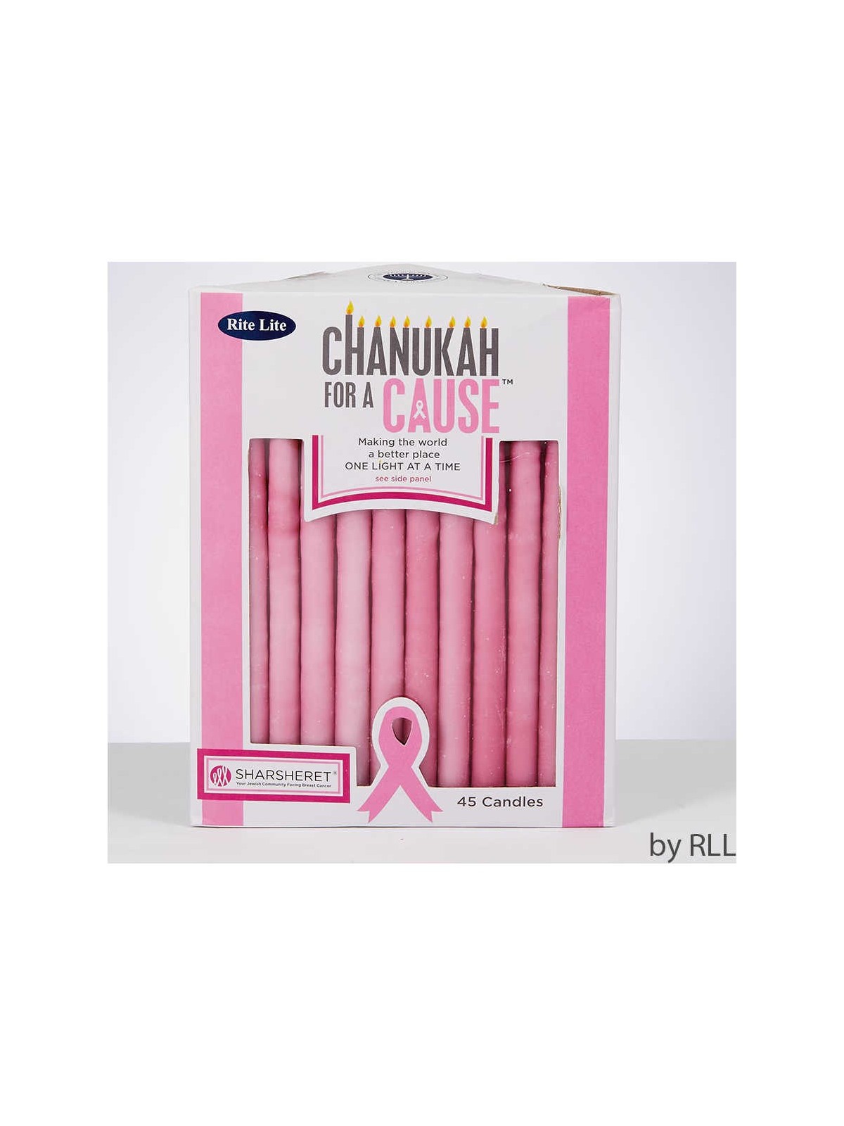 Chanukah For A Cause, Pink Candles for Sharsheret | Hanukkah | Judaica