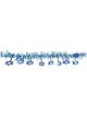 12FT Blue and Silver Hanging Magen David Garland | Sukkot | Judaica