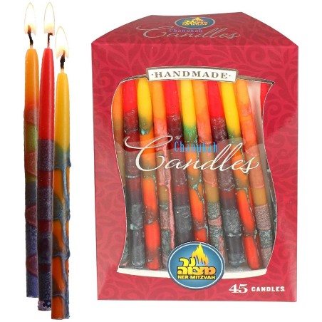 Premium Chanukah Candles - 45 Candles | Hanukkah | Judaica