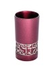 Lasercut Yalda Tova Aluminum Kiddush Cup - Maroon  | Kiddush Cups | Ju