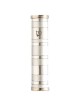 Silver Rings Aluminum Mezuzah Case - 10cm | Mezuzahs | Judaica