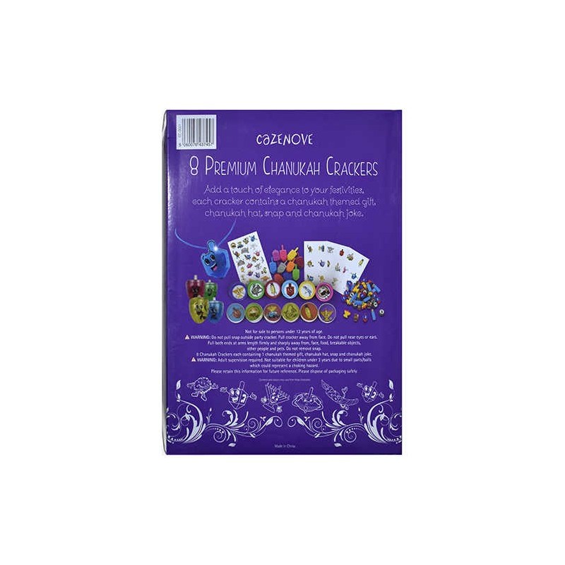 Chanukah Crackers | All Judaica | Judaica