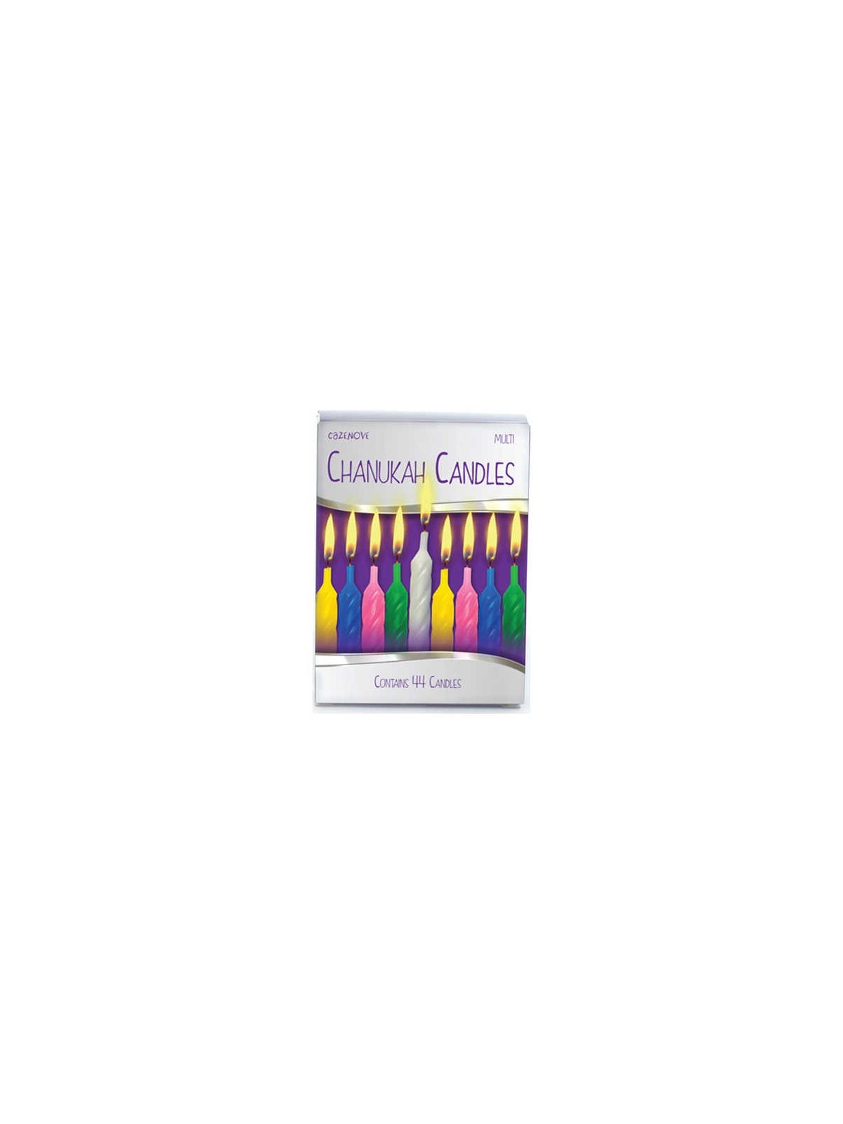 Multi-Colored Chanukah Candles | Hanukkah | Judaica