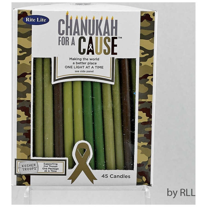 Chanukah For A Cause, Candles for KosherTroops | Hanukkah | Judaica