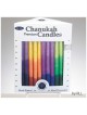 Premium Chanukah Candles - Tri-Color | Hanukkah | Judaica