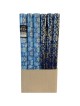 Star of David Hanukkah Gift Wrap Roll - Assorted D | Gifts | Judaica