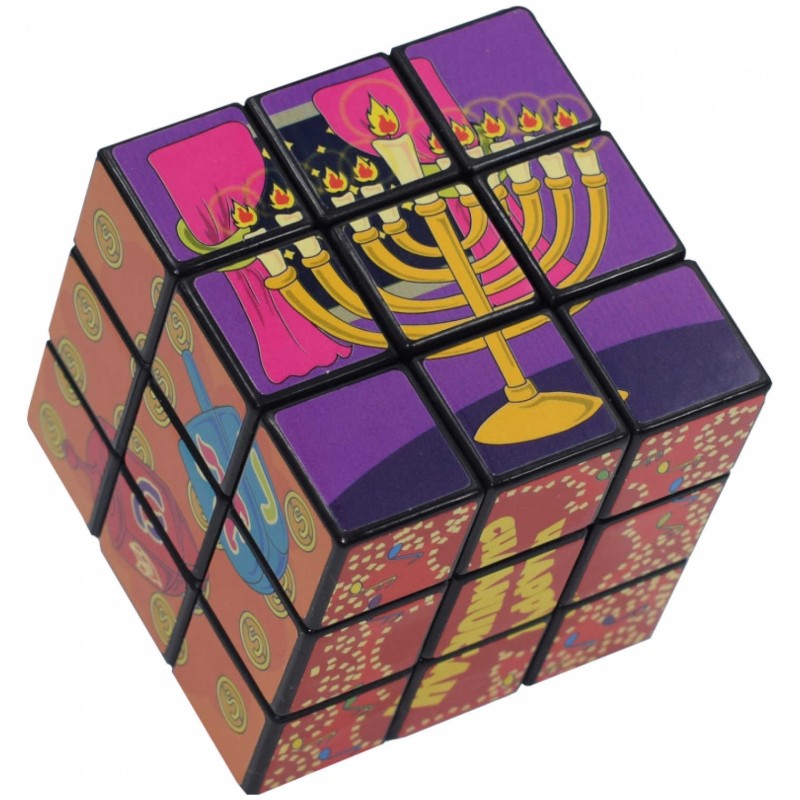 Chanukah Magic Cube Medium | All Judaica | Judaica