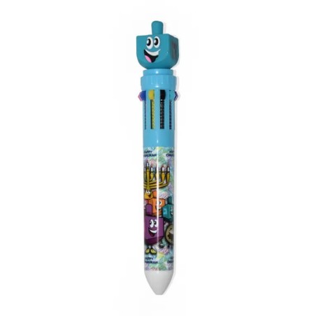 10 Colored Pen - Assorted Colors | Hanukkah | Judaica