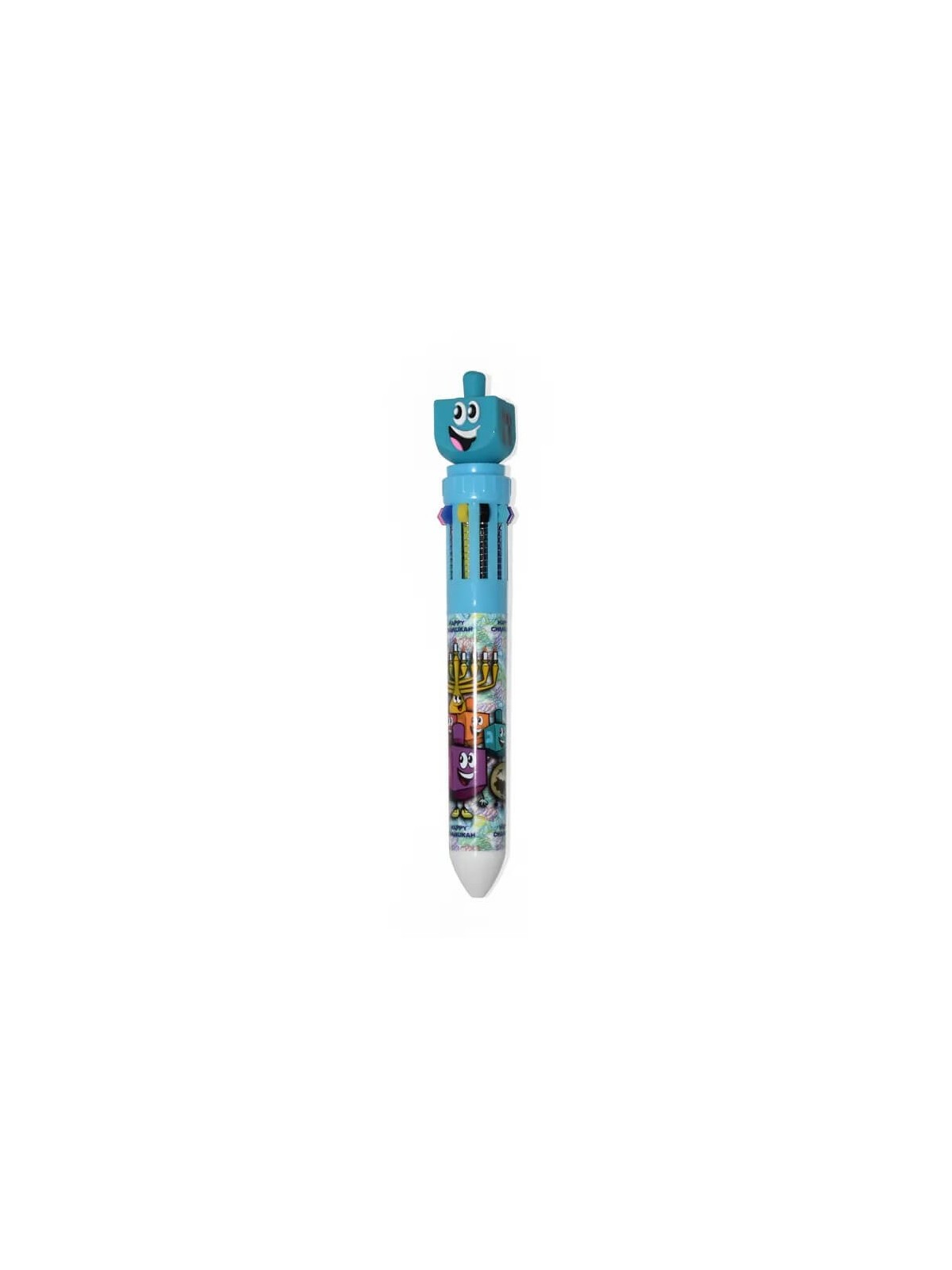 10 Colored Pen - Assorted Colors | Hanukkah | Judaica