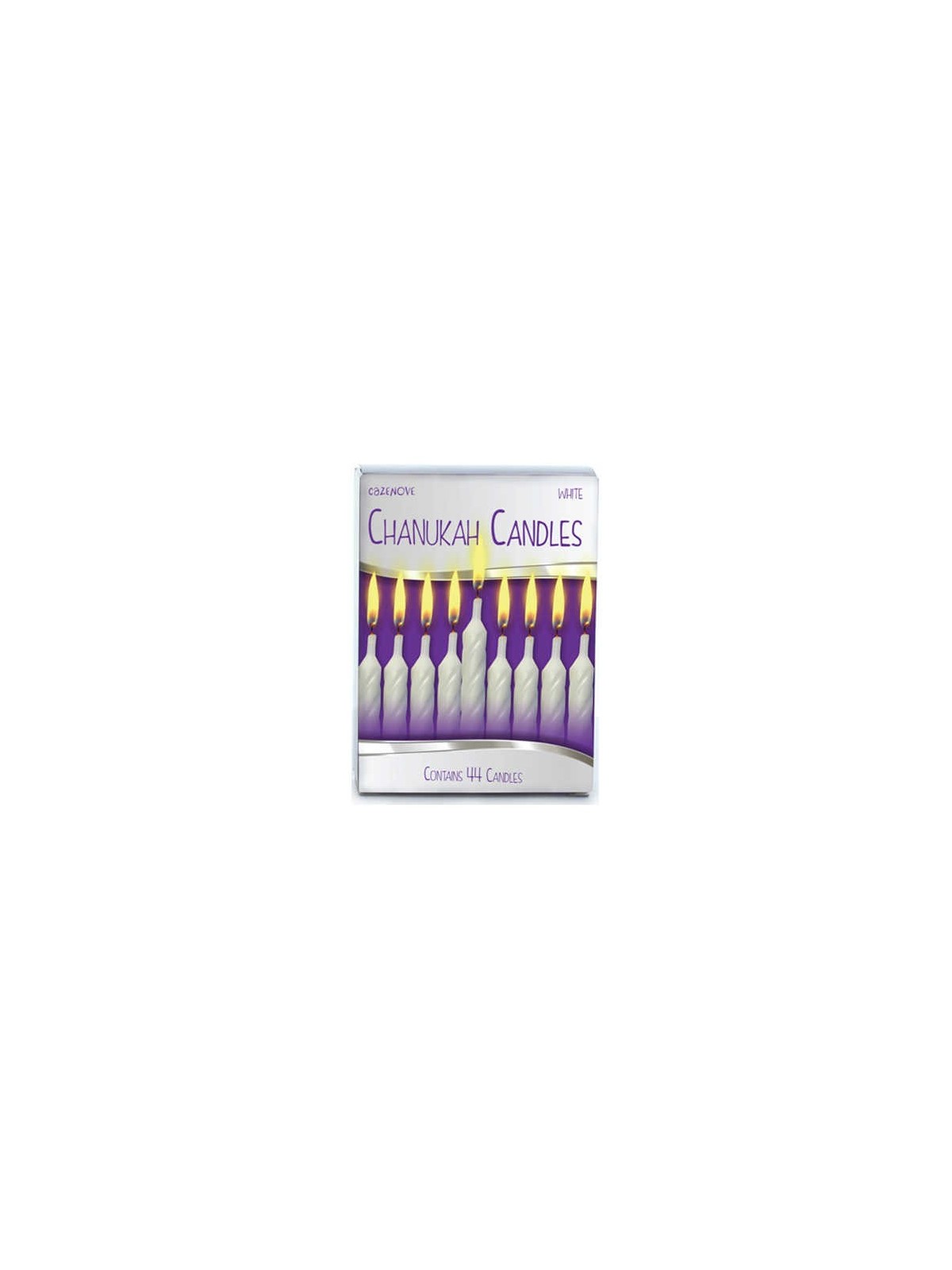 White Chanukah Candles | Hanukkah | Judaica