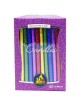 Metallic Multi Color Chanukah Candles - 45 Candles | Hanukkah | Judaic