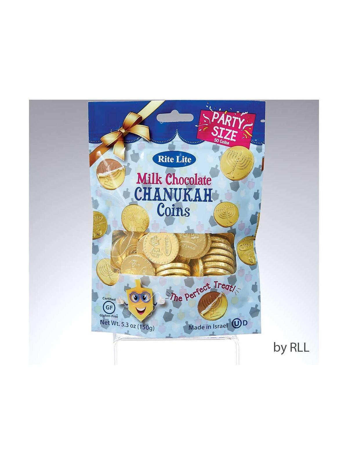 Chanukah Gelt Milk Chocolate Coins - Party Size Ba | Hanukkah | Judaic