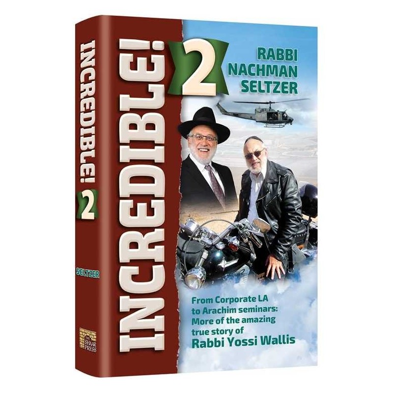 Incredible 2 Paperback | Books | Judaica