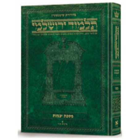 Yevamos Volume 2 Hebrew Yerushalmi Schottenstein E | Books | Judaica