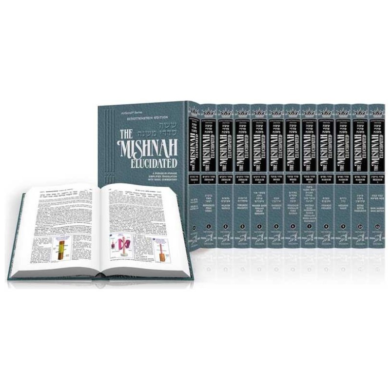 Schottenstein Edition Mishnah Elucidated Complete  | Books | Judaica