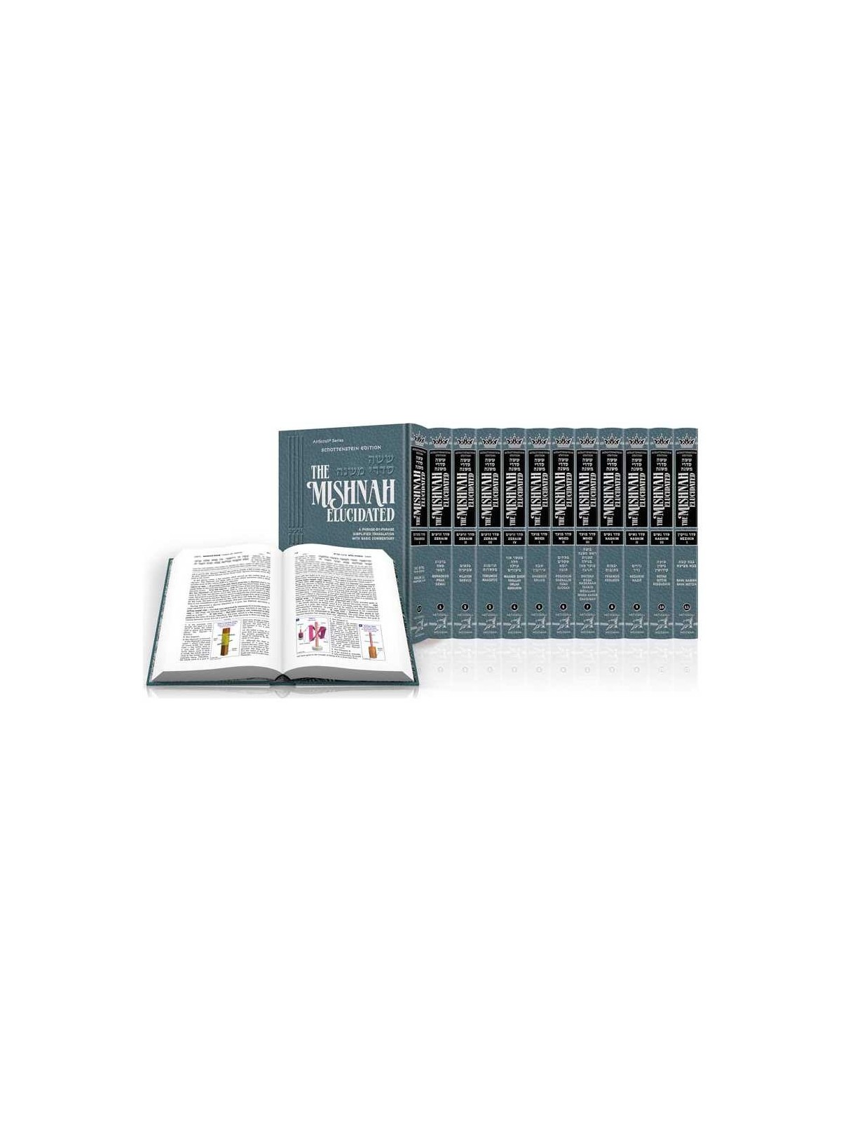 Schottenstein Edition Mishnah Elucidated Complete  | Books | Judaica