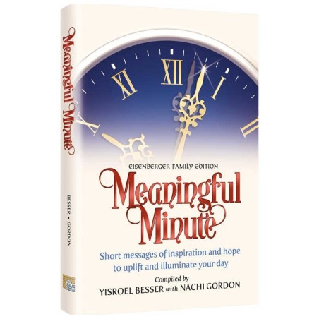 Meaningful Minute Pocket Size Hardcover | Books | Judaica