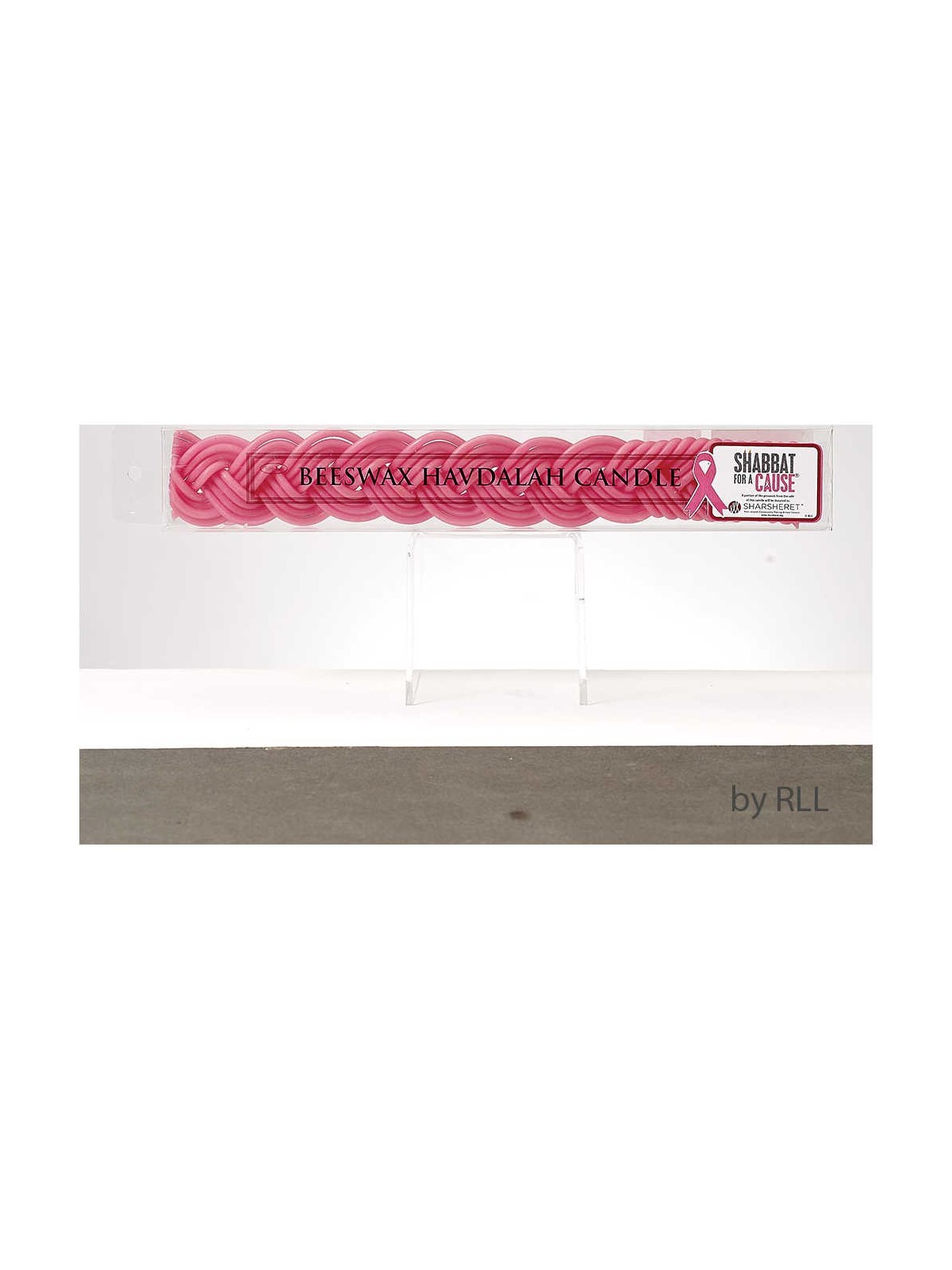Havdalah Pink Candle For A Cause | Havdalah Candles | Judaica