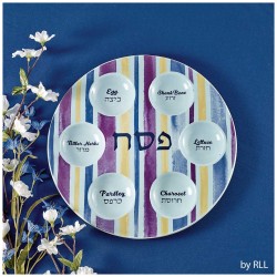 Joseph s Coat Ceramic Seder Plate | Passover | Judaica