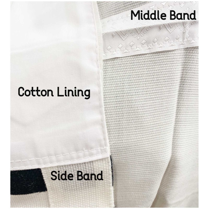 Elite Weave Non-Slip Wool Tallis with Black Stripe | Tallit/Tallis | J