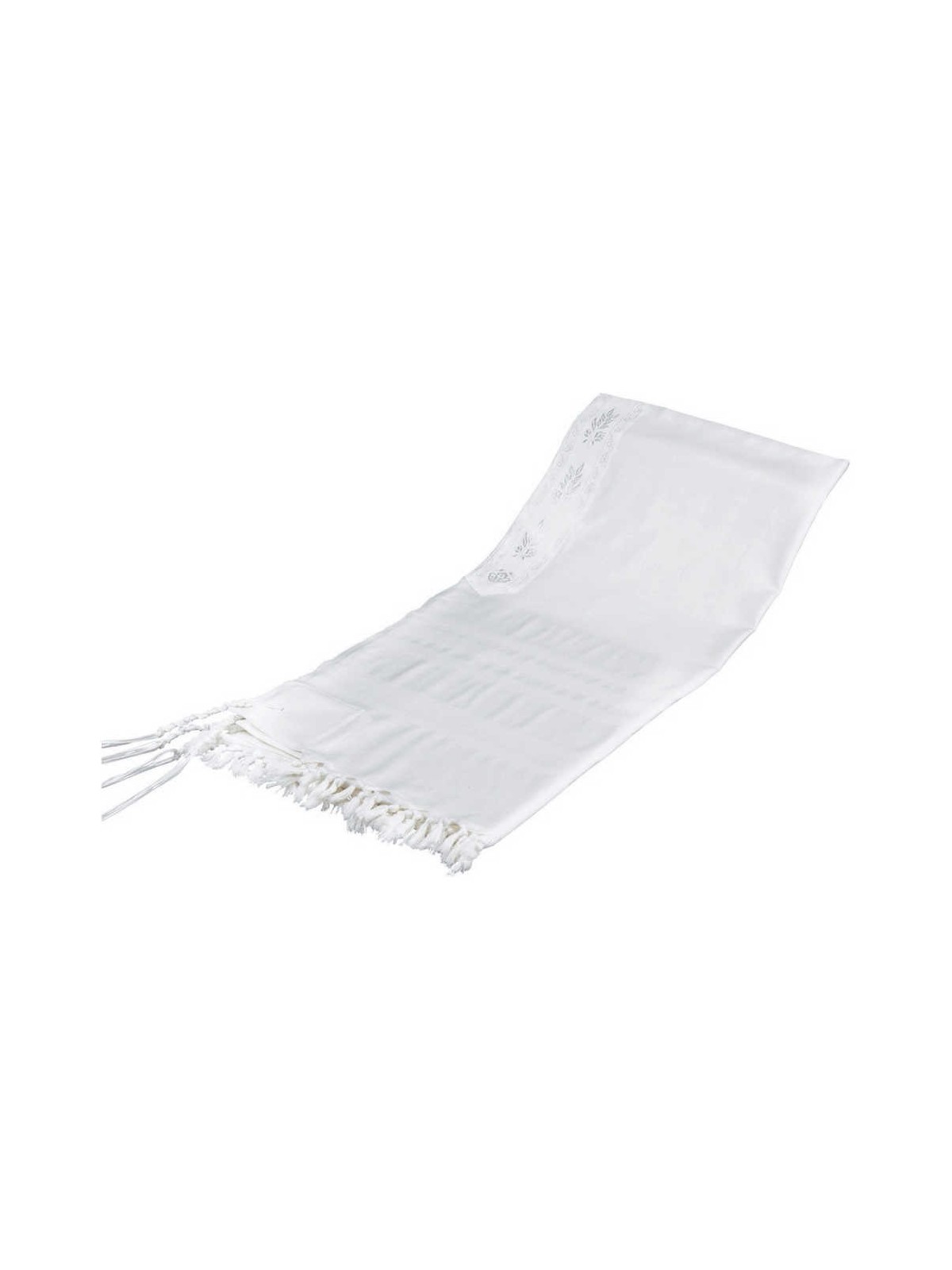 Lightweight Classic Non-Slip Wool Tallis with Whit | Tallit/Tallis | J