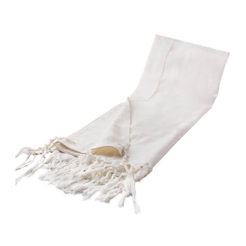 Classic Wool Non-Slip Wool Tallis with White Strip | Tallit/Tallis | J
