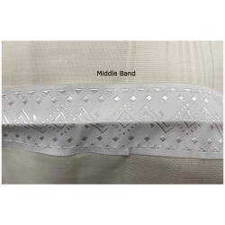 Classic Wool Non-Slip Wool Tallis with White Strip | Tallit/Tallis | J