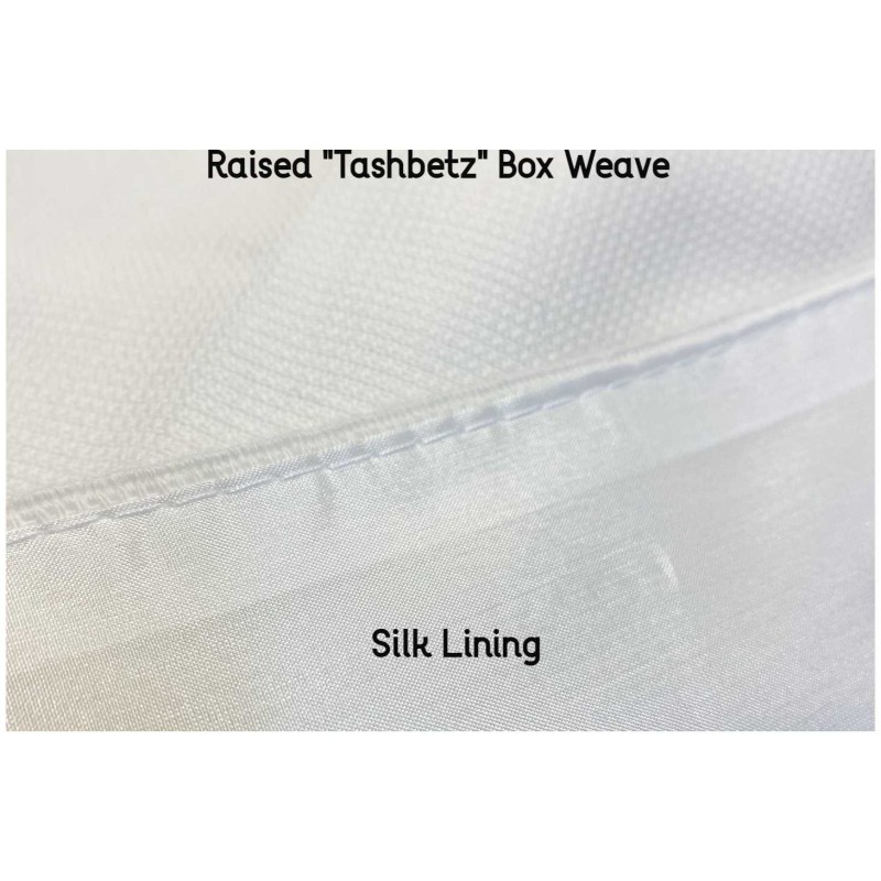 Elite Chabad Style Non-Slip Wool Tallis with Chaba | Tallit/Tallis | J