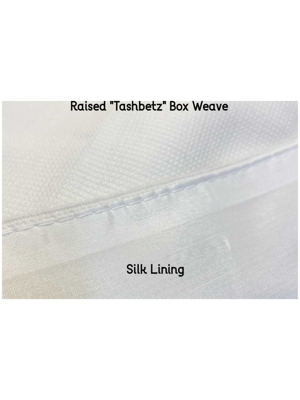 Elite Chabad Style Non-Slip Wool Tallis with Chaba | Tallit/Tallis | J