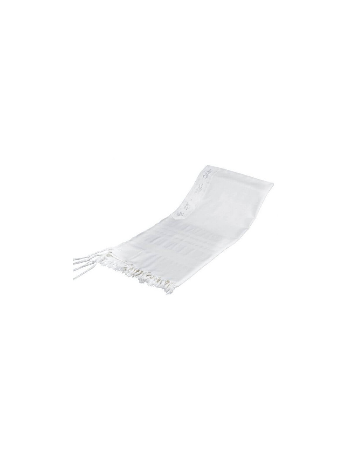 Lightweight Classic Non-Slip Wool Tallis with Whit | Tallit/Tallis | J