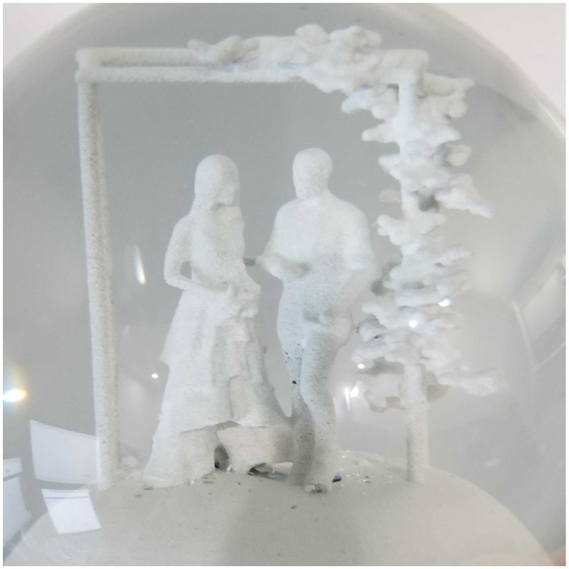 Custom Snowglobe Wedding Breaking Glass Keepsake - | Wedding | Judaica