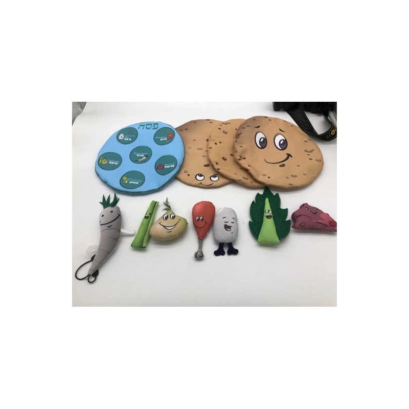 Plush Seder Plate | Passover | Judaica
