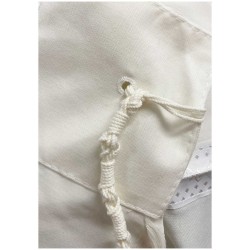 Classic Wool Non-Slip Wool Tallis with Black Strip | Tallit/Tallis | J