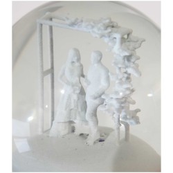 Custom Snowglobe Wedding Breaking Glass Keepsake - | Wedding | Judaica