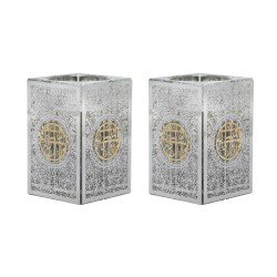 Crystal Tealight Holders - Lasercut Jerusalem Desi | Candle Holders |