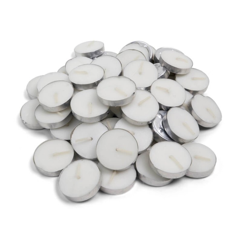Kosher Tea Light - Set of 50 | Shabbat Candles & Oil | Judaica