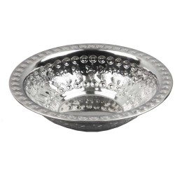 Grape Design Stainless Steel Washing Bowl | Washing Cups | Judaica