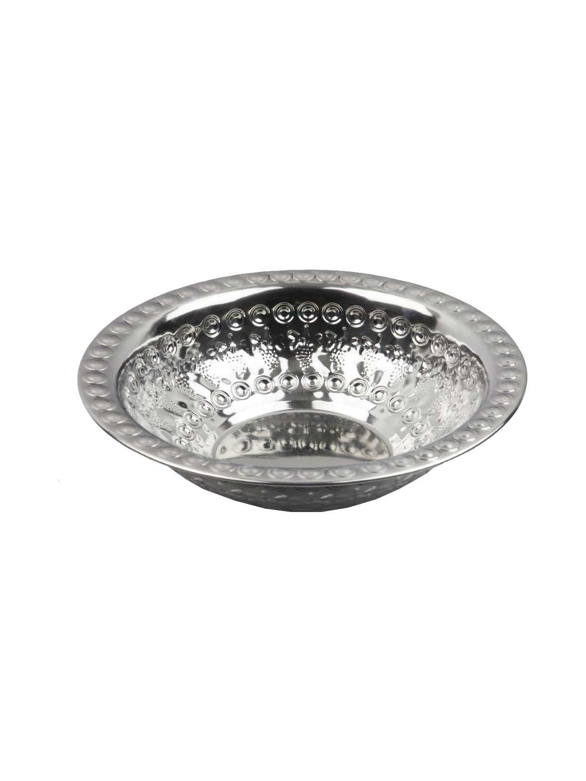 Grape Design Stainless Steel Washing Bowl | Washing Cups | Judaica