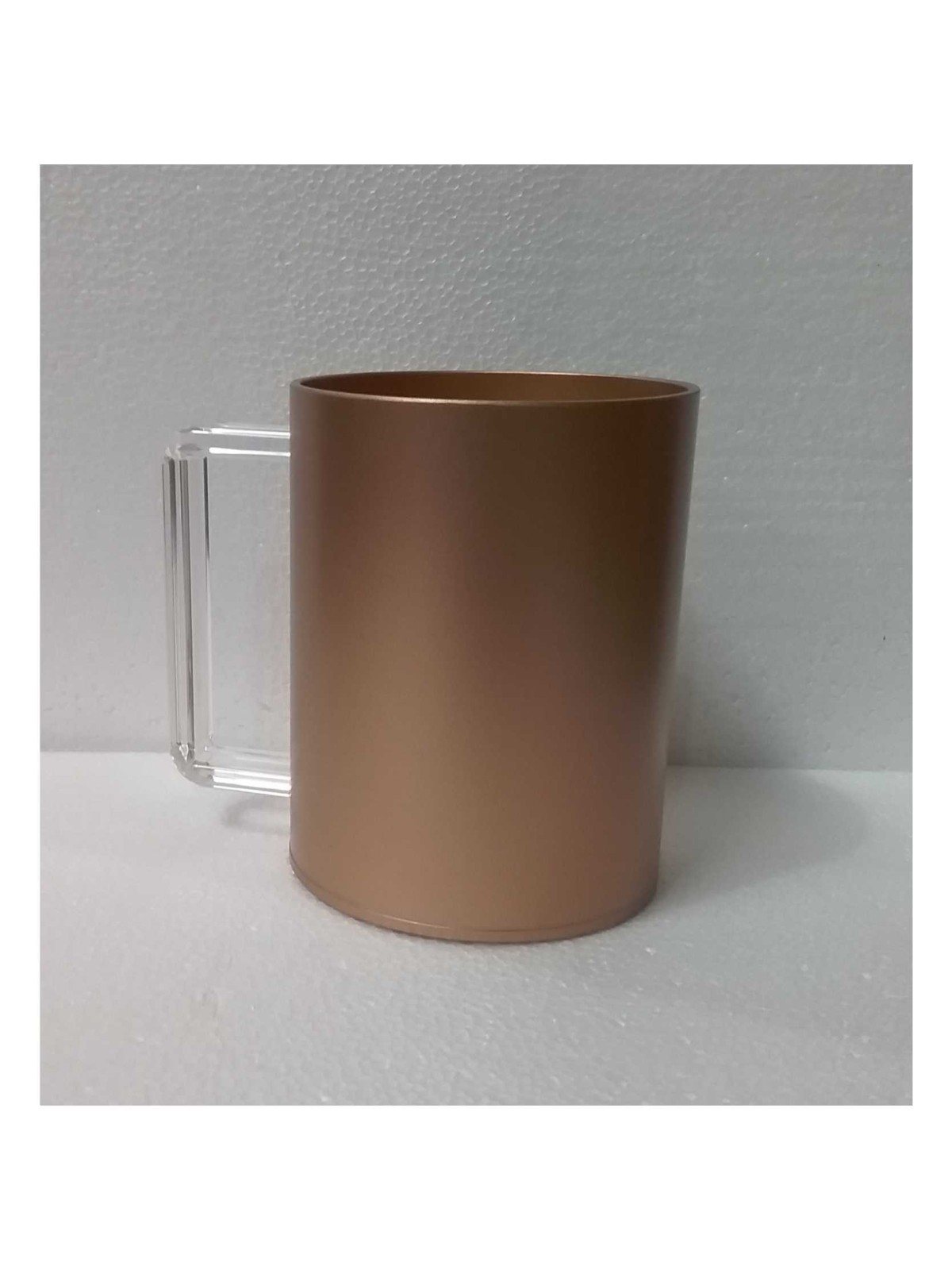 Modern Acrylic Washing Cup - Gold/Clear | Washing Cups | Judaica