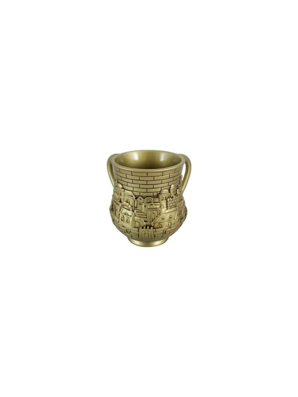 Jerusalem Design Copper Washing Cup | Washing Cups | Judaica
