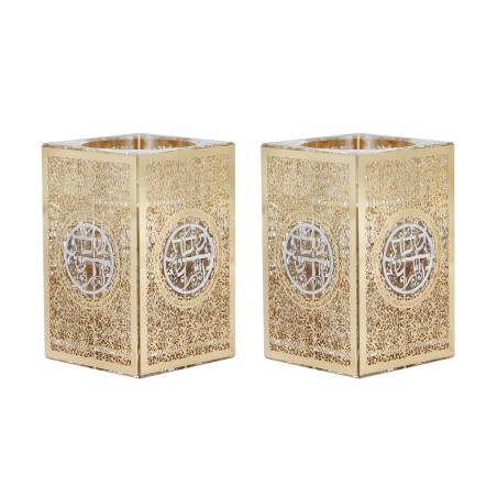 Crystal Tealight Holders - Lasercut Circular Desig | Candle Holders |