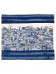 Jerusalem Embroidered Tallit Bag - Blue | Tallit/Tallis | Judaica